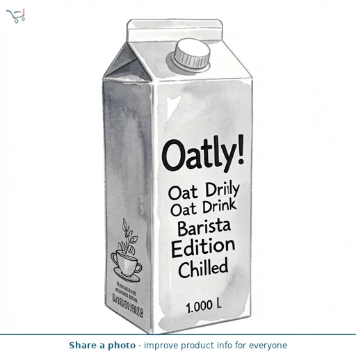 Oatly Oat Drink Barista Edition Chilled 1L