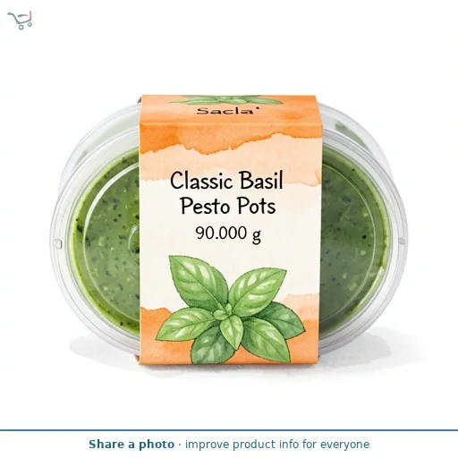 Sacla' Classic Basil Pesto Pots