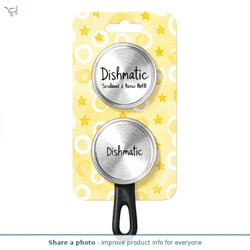 Dishmatic Scrubbee & 1 Bonus Refill