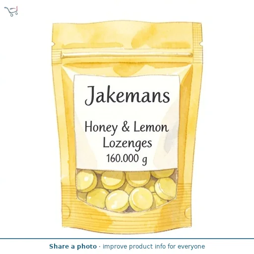 Jakemans Honey & Lemon Lozenges 160g