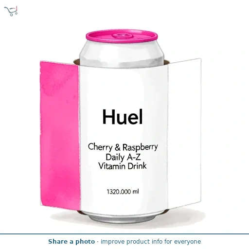 Huel Cherry & Raspberry Daily A-Z Vitamin Drink