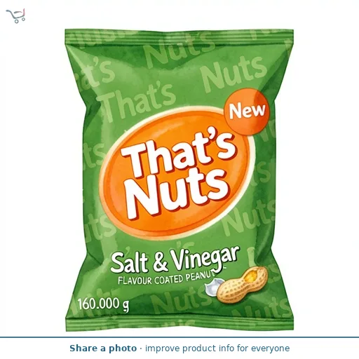 That's Nuts Walkers Salt & Vinegar 