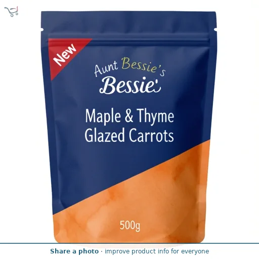 Aunt Bessie's Maple & Thyme Glazed Carrots 500g