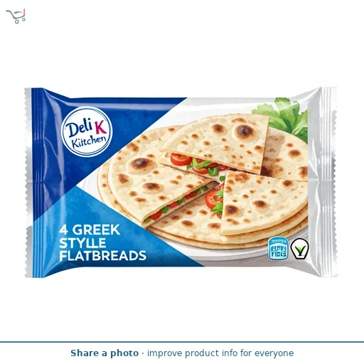 Deli Kitchen Greek Style Flatbreads