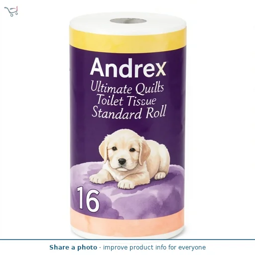 Andrex Ultimate Quilts Toilet Tissue Standard Roll