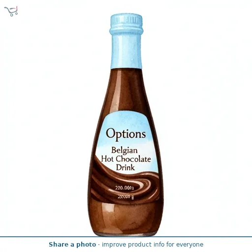 Options Instant Belgian Hot Chocolate Drink