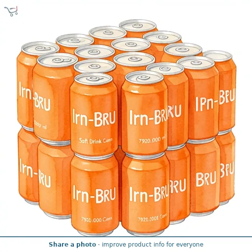 IRN-BRU Soft Drink Cans