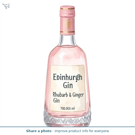 Edinburgh Gin Rhubarb & Ginger Gin