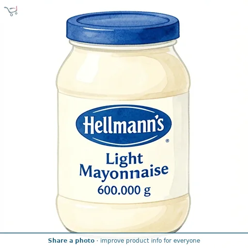 Hellmann's Light Mayonnaise 600g