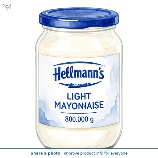 Hellmann'S Real Mayonnaise Light 800g