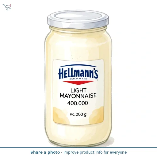 Hellmann's Light Mayonnaise 400g