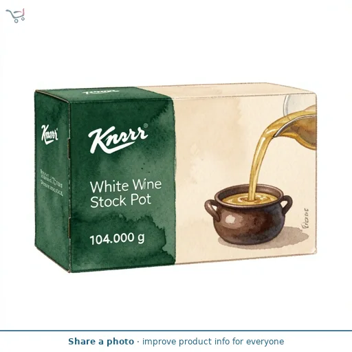 Knorr White Wine Stock Pots 4x 26 g