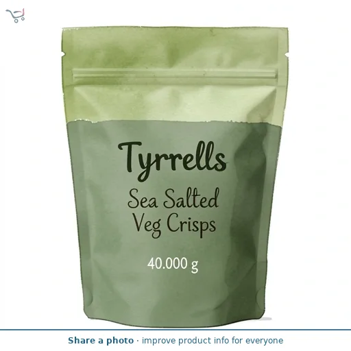 Tyrrells Sea Salted Veg Crisps