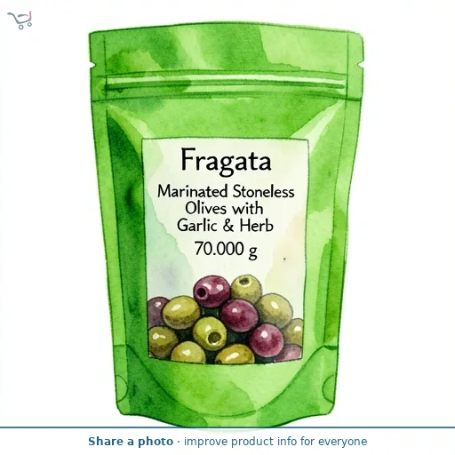 Fragata Marinated Stoneless Olives with Garlic & Herb