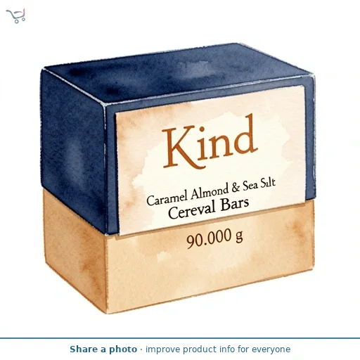 KIND Caramel Almond & Sea Salt Bars 3 x 30g (90g)