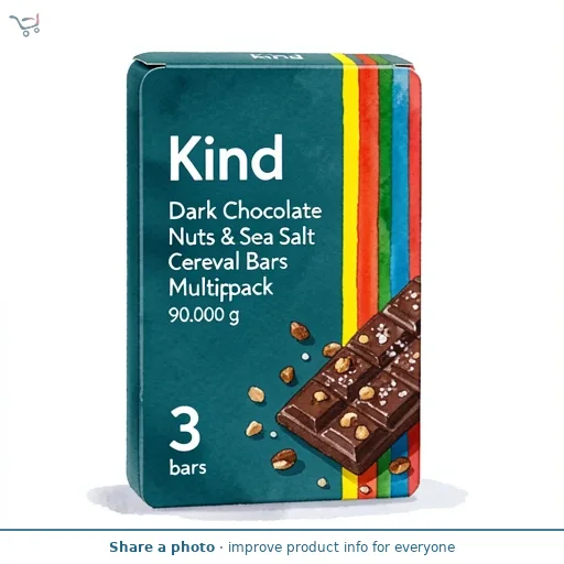 Kind Dark Chocolate Nuts & Sea Salt Cereal Bars Multipack