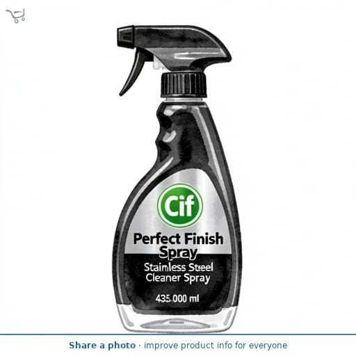 Cif Perfect Finish Spray Stainless Steel Cleaner Spray