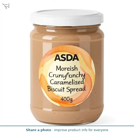 ASDA Moreish Crunchy Caramelised Biscuit Spread 400g