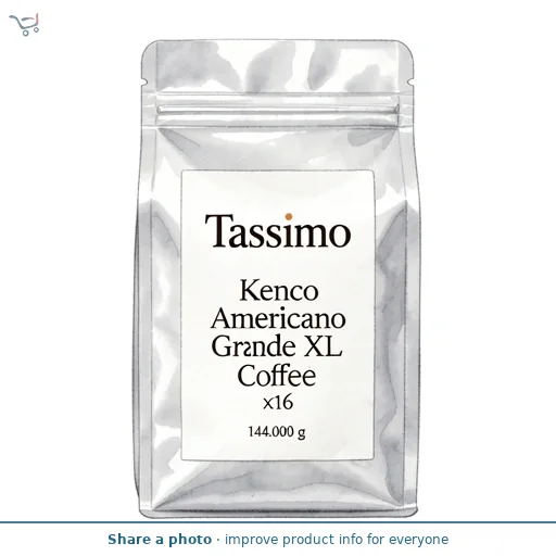 Tassimo Kenco Americano Grande XL Coffee Pods x16