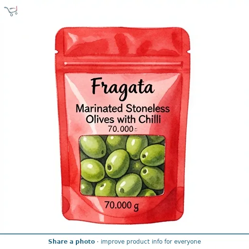 Fragata Marinated Stoneless Olives with Chilli