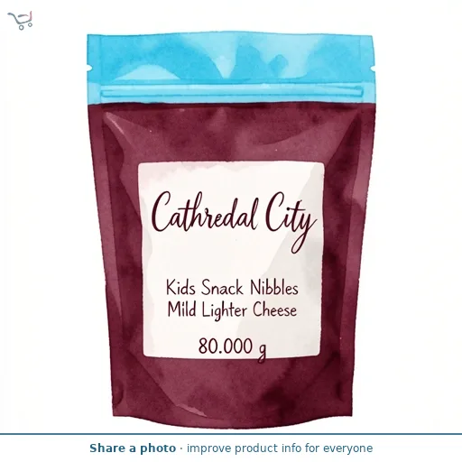 Cathedral City Kids Snack Nibbles Mild Lighter Cheese