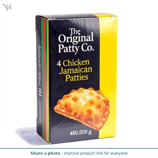 The Original Patty Co. 4 Chicken Jamaican Patties