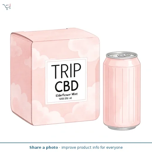 Trip Cbd Elderflower & Mint