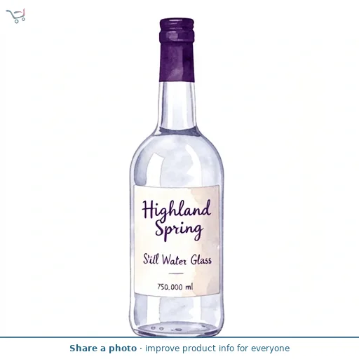 Highland Spring Still Water Glass