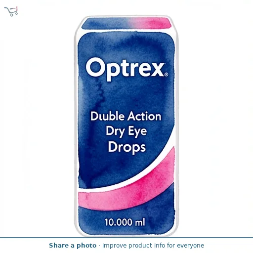 Optrex Double Action Dry Eye Drops