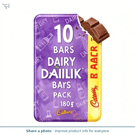 Cadbury Dairy Milk Little Bar 10 Pack