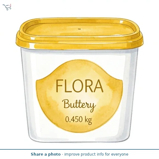Flora Buttery Spread Alternative To Butter 450g