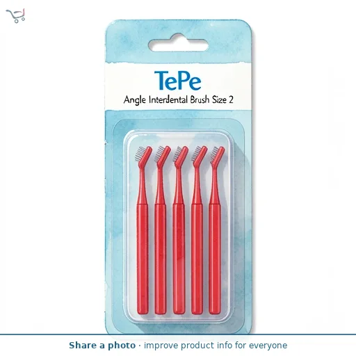 Tepe Angle Interdental Brush 0.5mm Size 2 x6