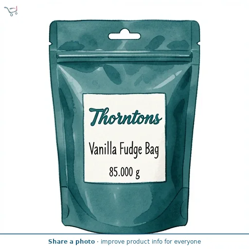 Thorntons Vanilla Fudge Bag 85g