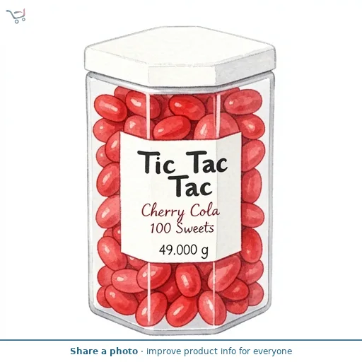 Tic Tac Cherry Cola 100 Sweets