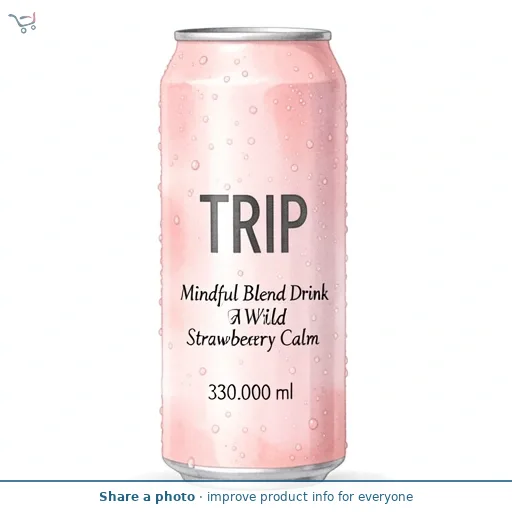 Trip Mindful Blend Drink Wild Strawberry Calm 330ml