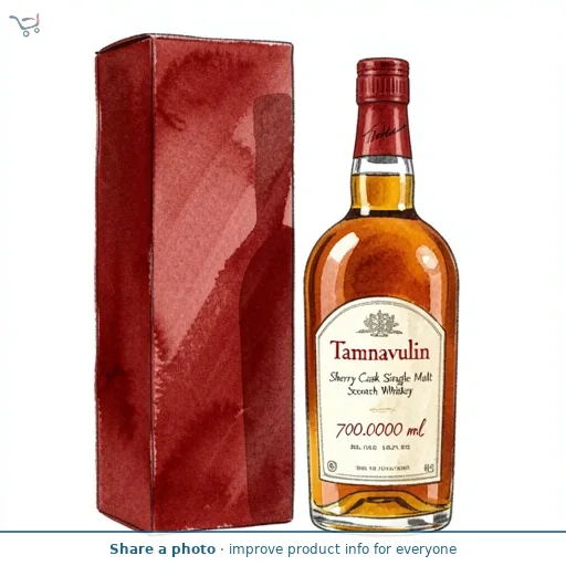 Tamnavulin Sherry Cask Single Malt Scotch Whisky 