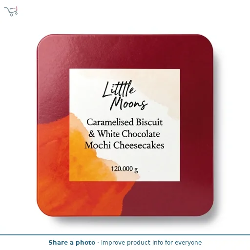 Little Moons Caramelised Biscuit & White Chocolate Cheesecakes Mochi