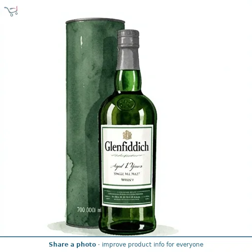 Glenfiddich Aged 12 Years Single Malt Whisky