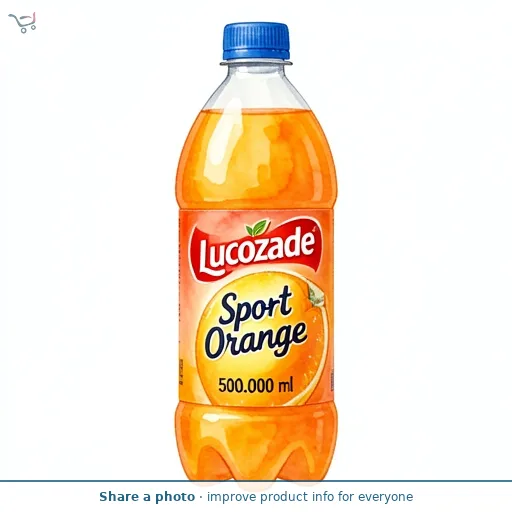 Lucozade Sport Drink Orange 500ml