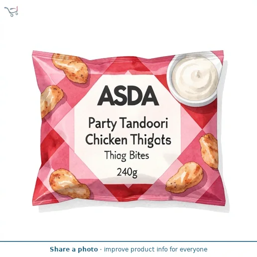 ASDA Party Tandoori Chicken Thigh Bites 240g