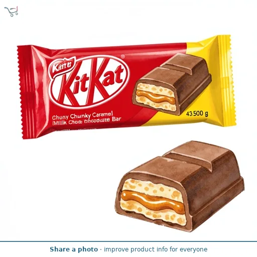 Kit Kat Chunky Caramel Milk Chocolate Bar 