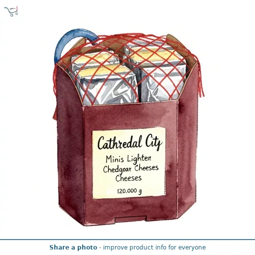 Cathedral City Minis Lighter Cheddar Cheeses