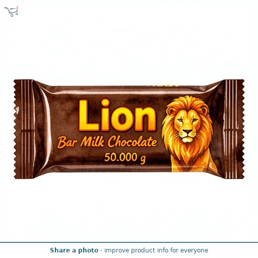 Lion Bar Milk Chocolate   50g