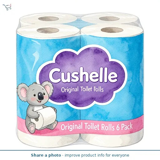 Cushelle Original Toilet Rolls 6 Pack