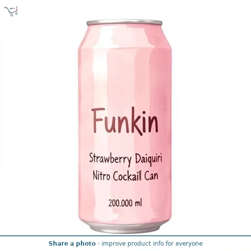 Funkin Alcohol Free 0% Strawberry Daiquiri Nitro Cocktails 200ml