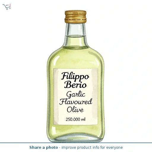 Filippo Berio Garlic Flavoured Olive Oil 250ml