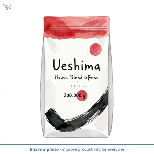 Ueshima House Blend Coffee Beans 200g