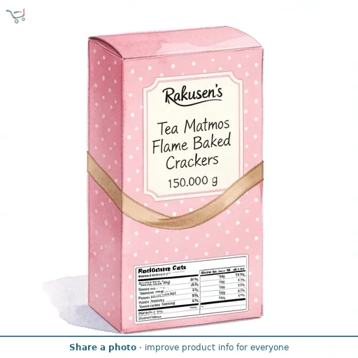 Rakusen's Tea Matzos Flame Baked Crackers       