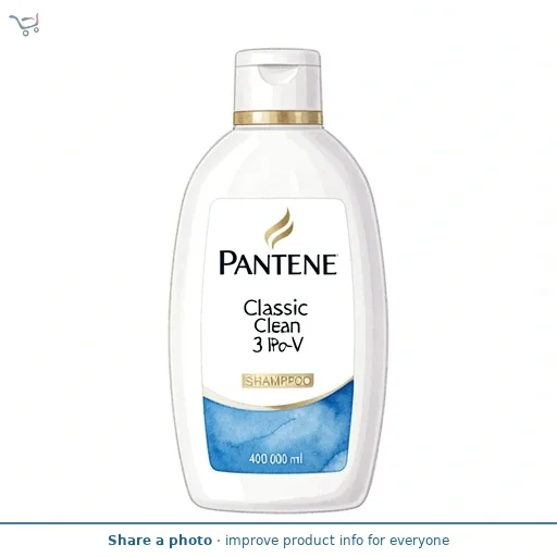 Pantene Classic Clean 3 in 1 Pro-V Shampoo 400ml