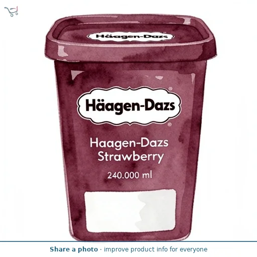 Haagen-Dazs Strawberry Sticks